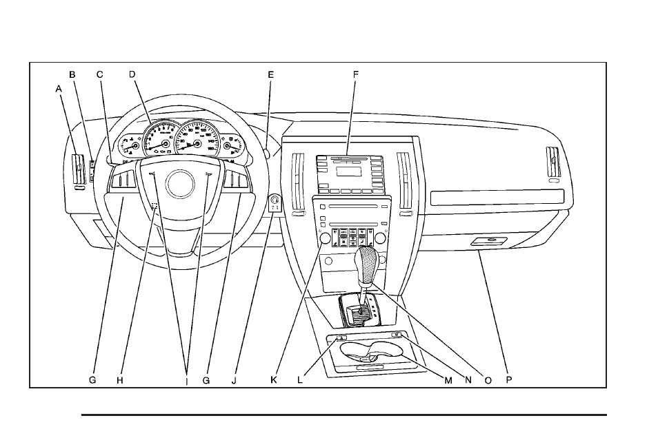 Instrument panel overview, Instrument panel overview -4 | Cadillac 2009 STS-V User Manual | Page 158 / 514