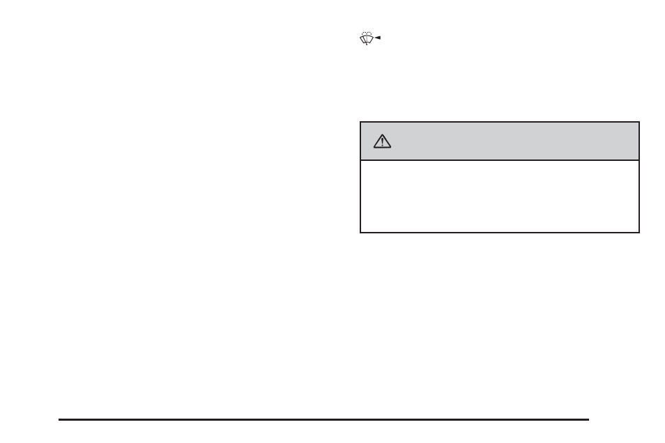 Windshield washer, Windshield washer -15, Caution | Cadillac 2009 STS-V User Manual | Page 169 / 514