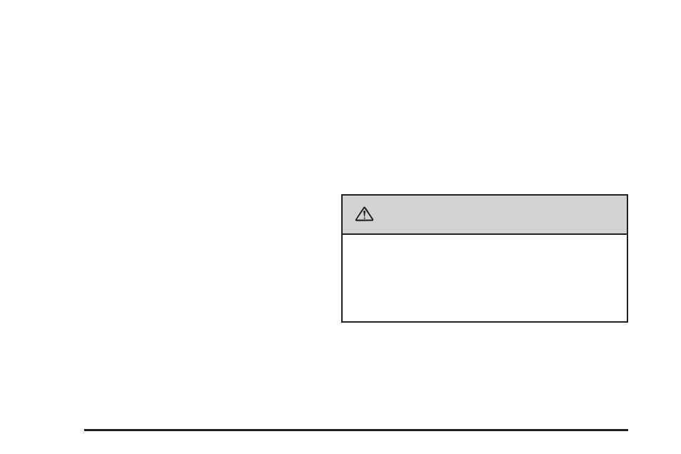 Caution | Cadillac 2009 STS-V User Manual | Page 182 / 514