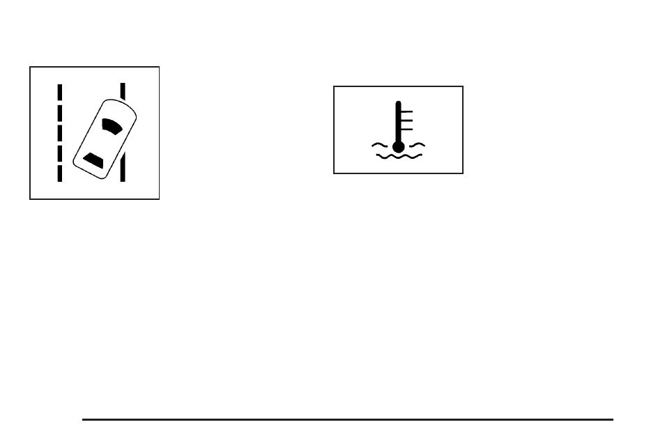 Lane departure warning light, Engine coolant temperature warning light, Warning light -64 | Cadillac 2009 STS-V User Manual | Page 218 / 514
