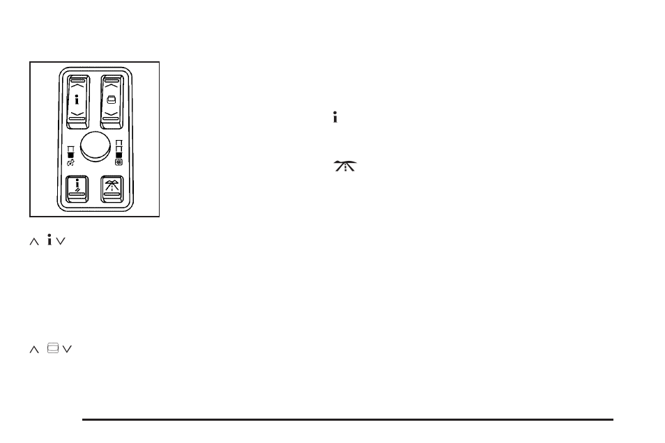 Information display menu items | Cadillac 2009 STS-V User Manual | Page 228 / 514