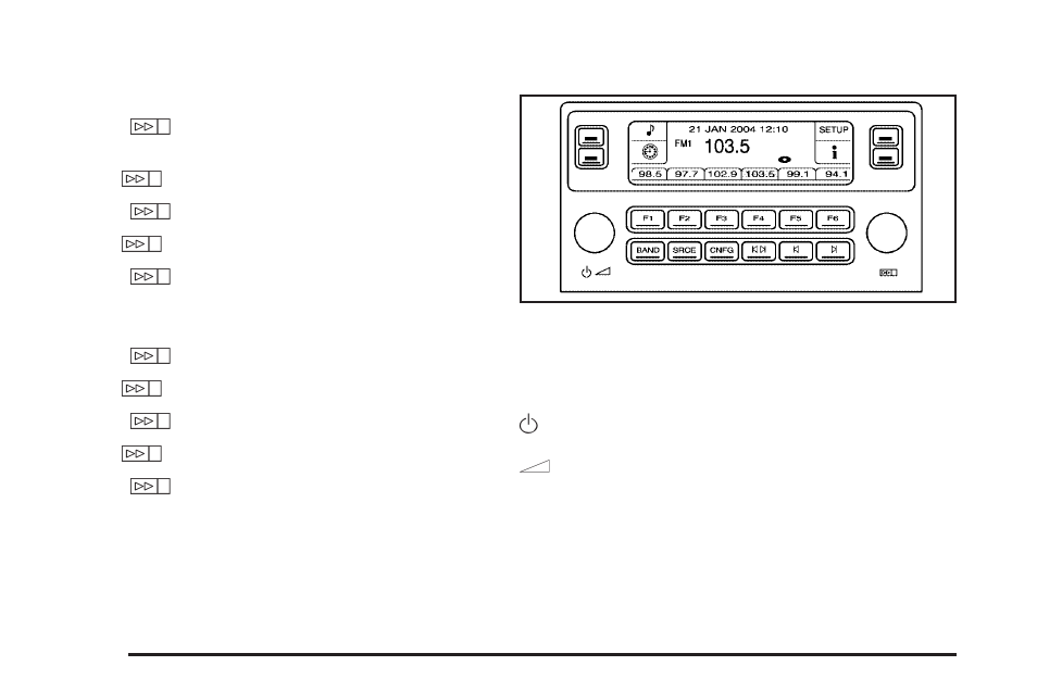 Setting the clock, Radio(s), Setting the clock -98 radio(s) -98 | Cadillac 2009 STS-V User Manual | Page 252 / 514