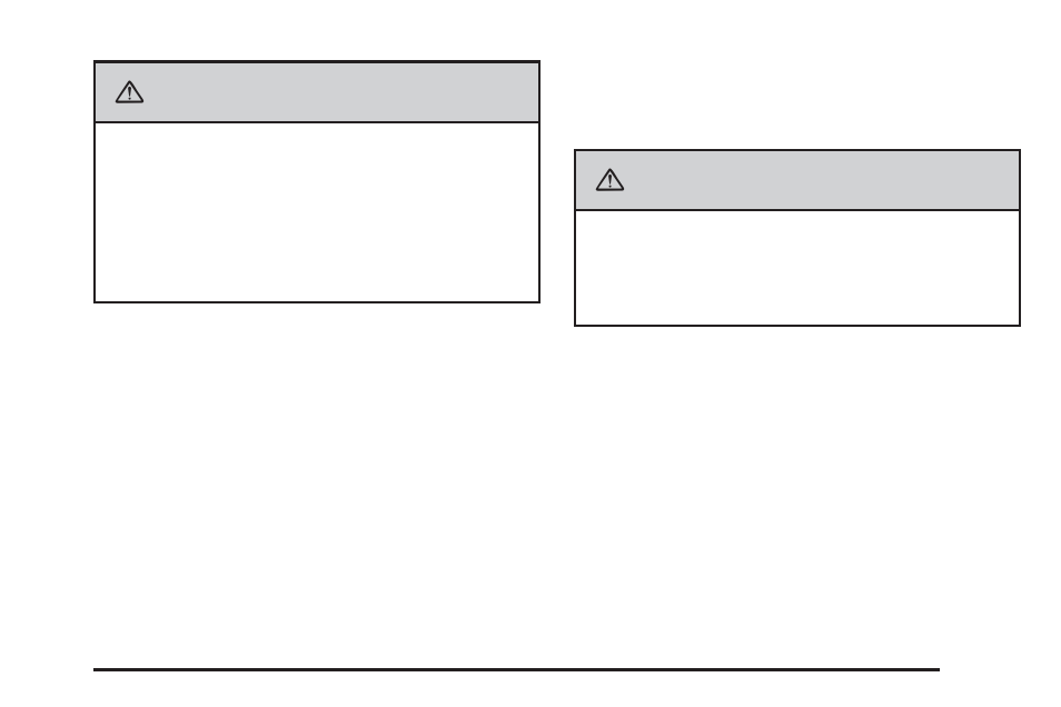 Caution | Cadillac 2009 STS-V User Manual | Page 335 / 514