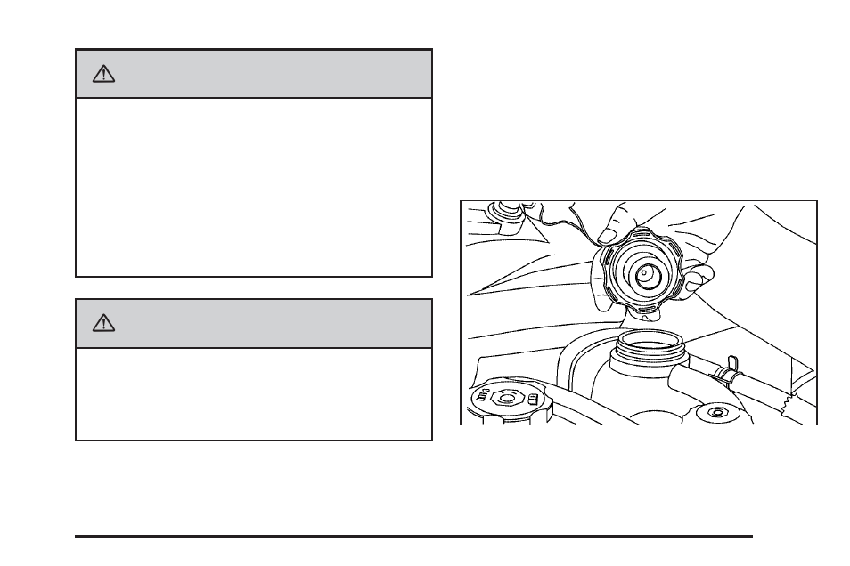 Caution | Cadillac 2009 STS-V User Manual | Page 357 / 514