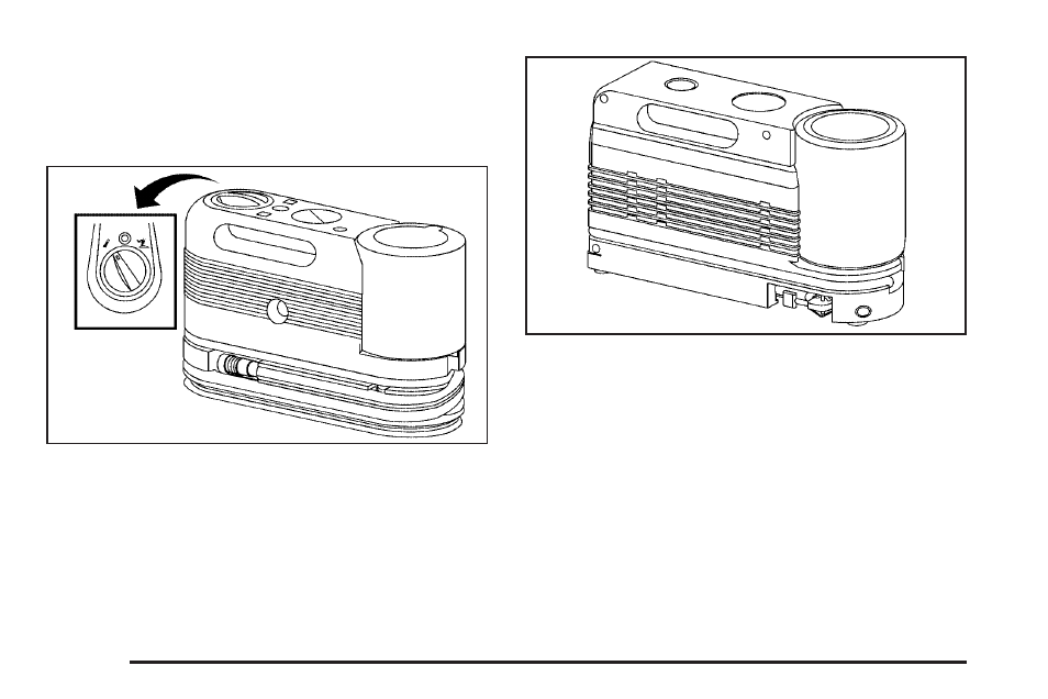 Tire sealant and compressor kit, With selector switch) -96 | Cadillac 2009 STS-V User Manual | Page 422 / 514