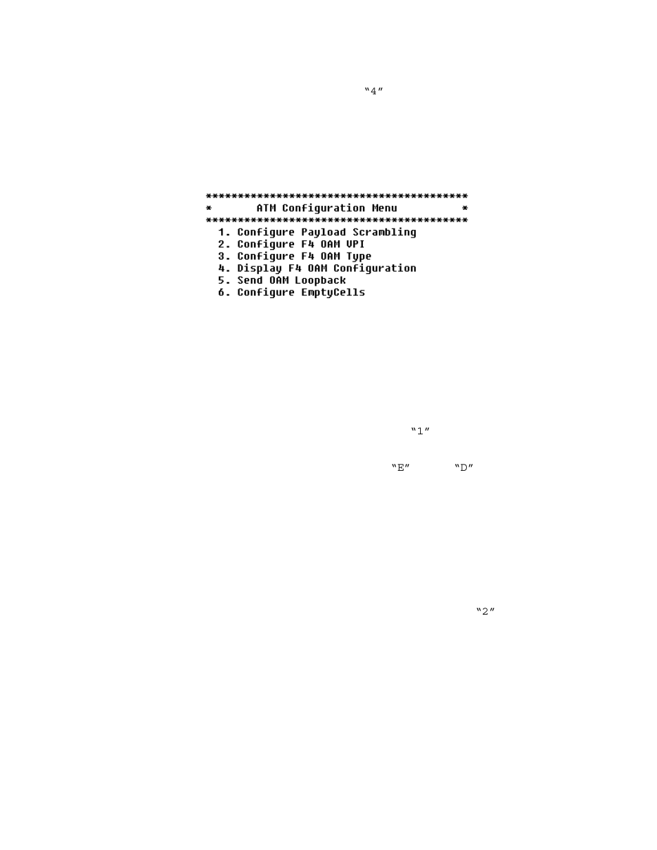 Configure atm options, Configure atm options -30 | Verilink 8100A (34-00237) Product Manual User Manual | Page 104 / 311