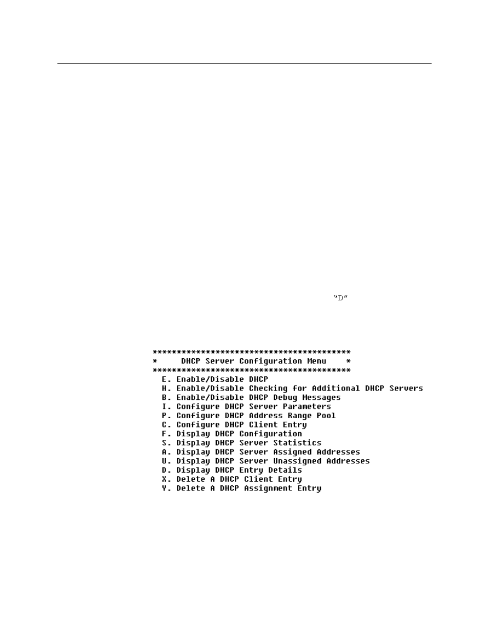 Dhcp server configuration, Basic dhcp server setup tasks, Dhcp server configuration menu | Dhcp server configuration -90 | Verilink 8100A (34-00237) Product Manual User Manual | Page 164 / 311