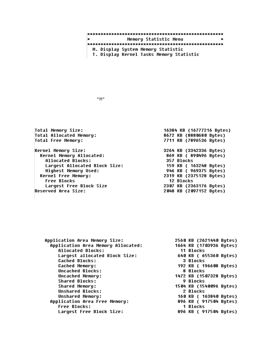 Display system memory statistics, Display system memory statistics -34 | Verilink 8100A (34-00237) Product Manual User Manual | Page 218 / 311