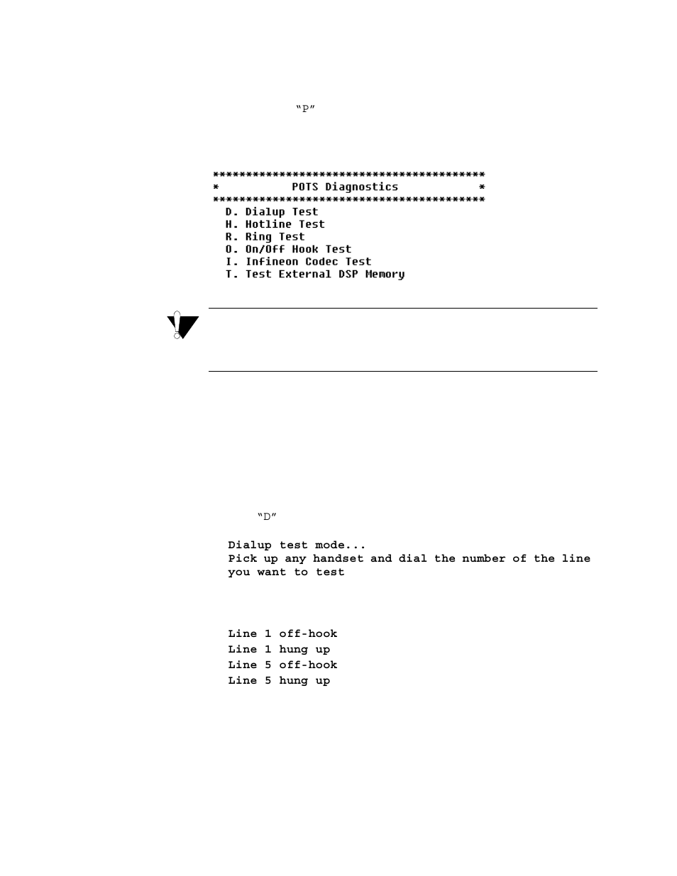 Pots diagnostics, Dialup test, Pots diagnostics -2 | Dialup test -2 | Verilink 8100A (34-00237) Product Manual User Manual | Page 240 / 311