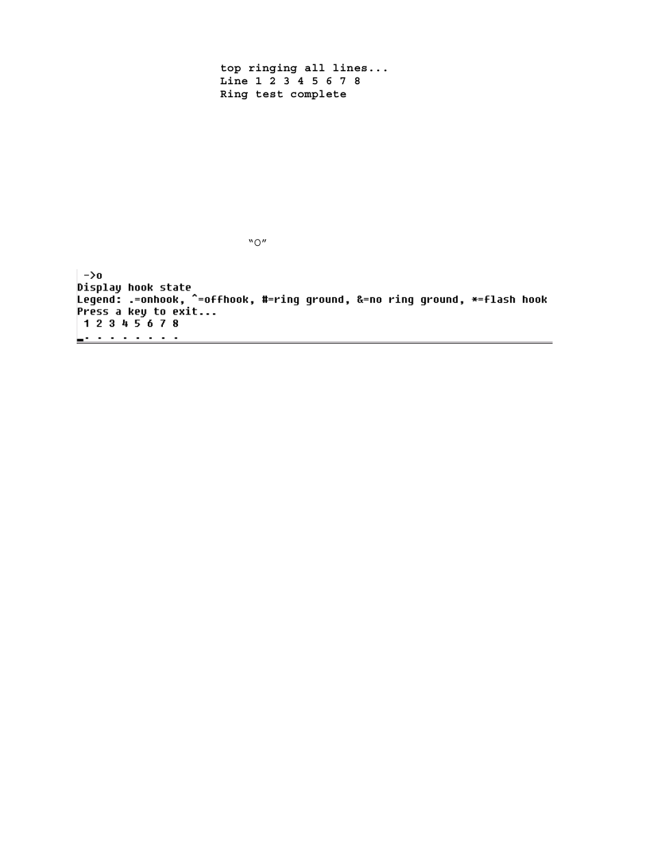 On/off hook test, On/off hook test -4 | Verilink 8100A (34-00237) Product Manual User Manual | Page 242 / 311