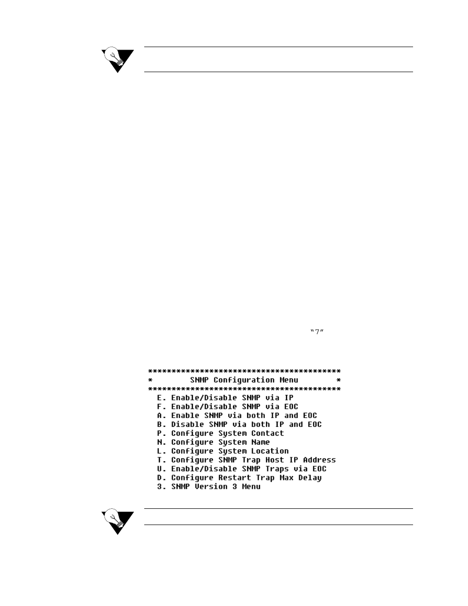Snmp configuration menu, Snmp configuration menu -6 | Verilink 8100A (34-00237) Product Manual User Manual | Page 56 / 311