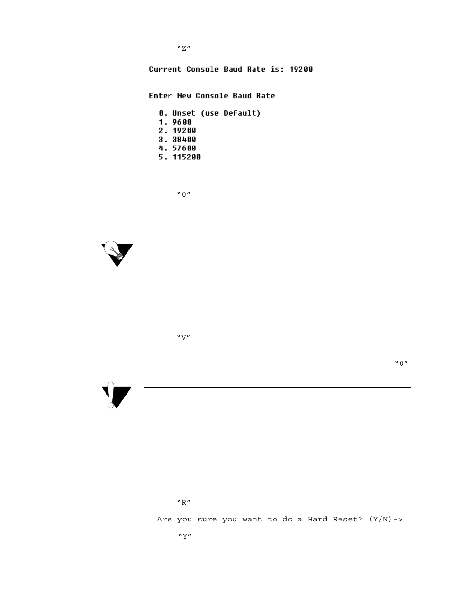 Configure console timeout, Reset or reload acos from flash | Verilink 8100A (34-00237) Product Manual User Manual | Page 65 / 311