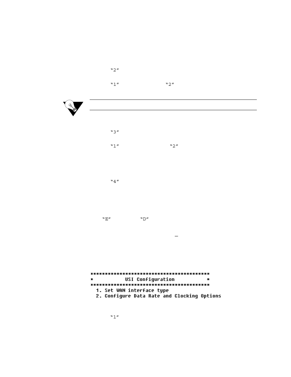 Configure physical interface - usi, Configure physical interface - usi -21 | Verilink 8100A (34-00237) Product Manual User Manual | Page 95 / 311
