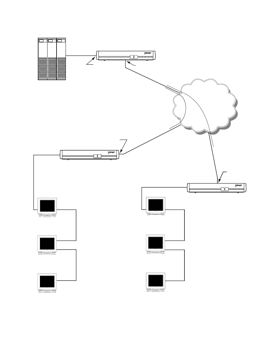 Unisys host, Hosta frame relay | Verilink 9000 Series (34-00271) Product Manual User Manual | Page 108 / 440