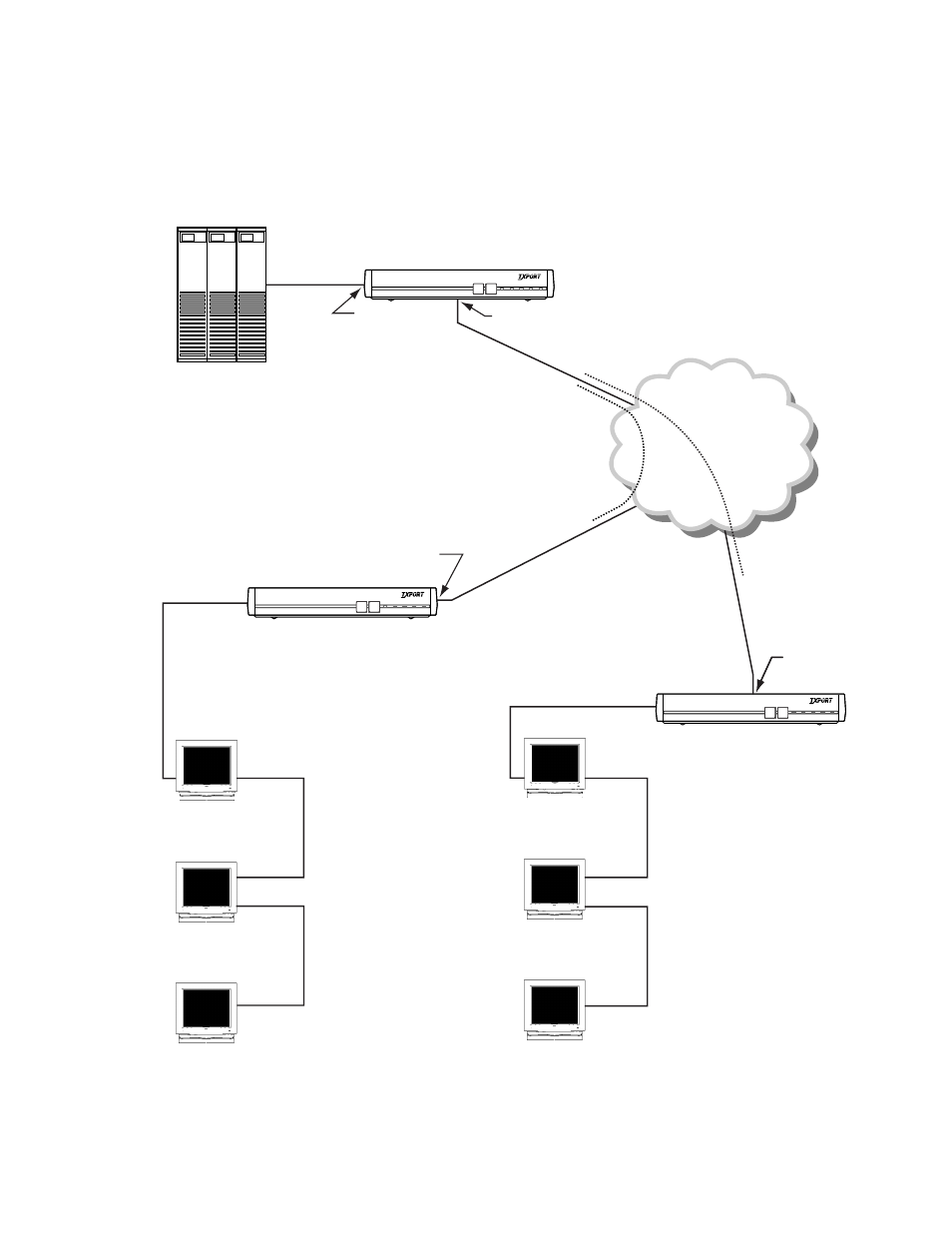 Unisys host, Hosta frame relay | Verilink 9000 Series (34-00271) Product Manual User Manual | Page 154 / 440