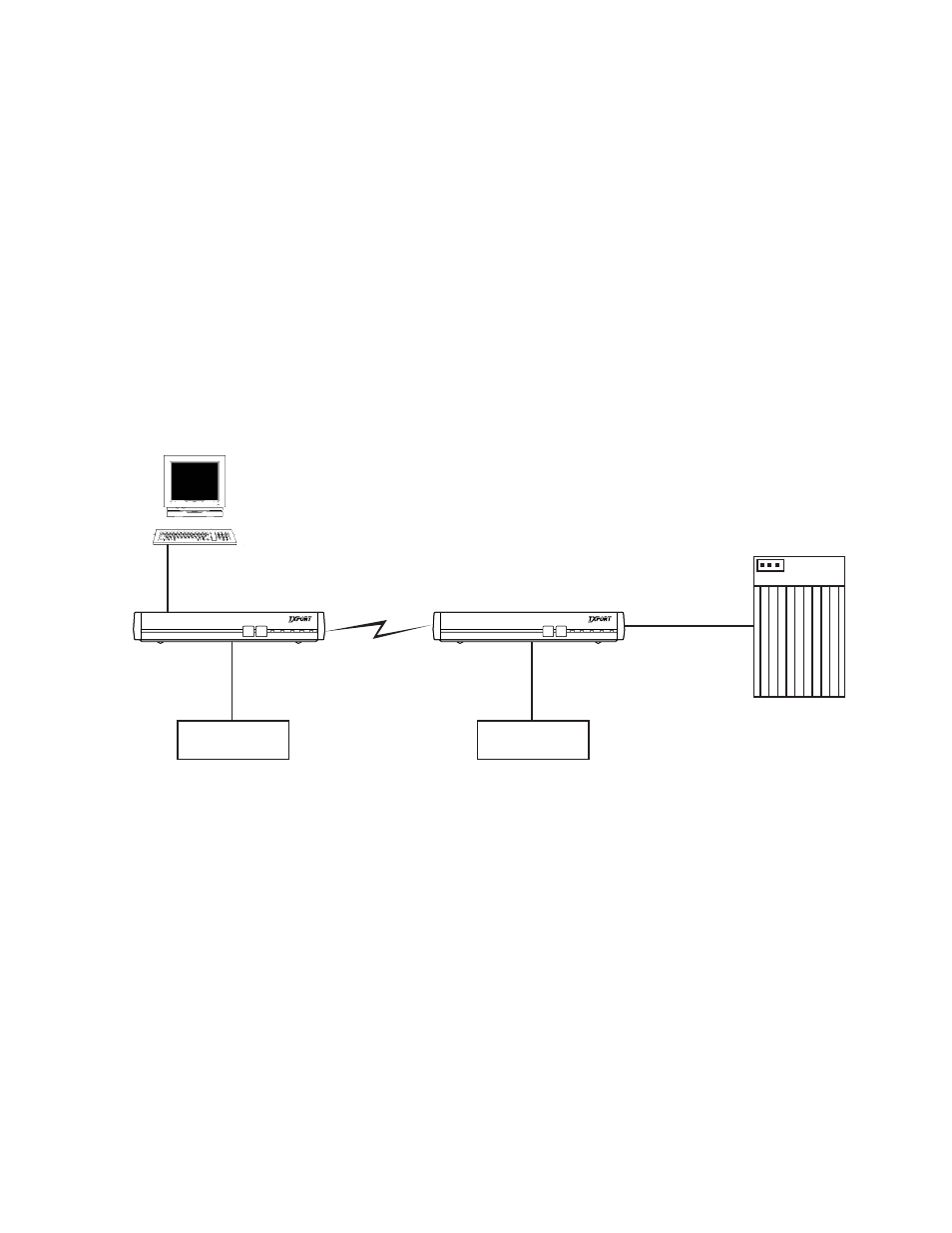 E rfc 1490 device, Option a - transparent channel with leased circuit, Terminal processor | Verilink 9000 Series (34-00271) Product Manual User Manual | Page 236 / 440