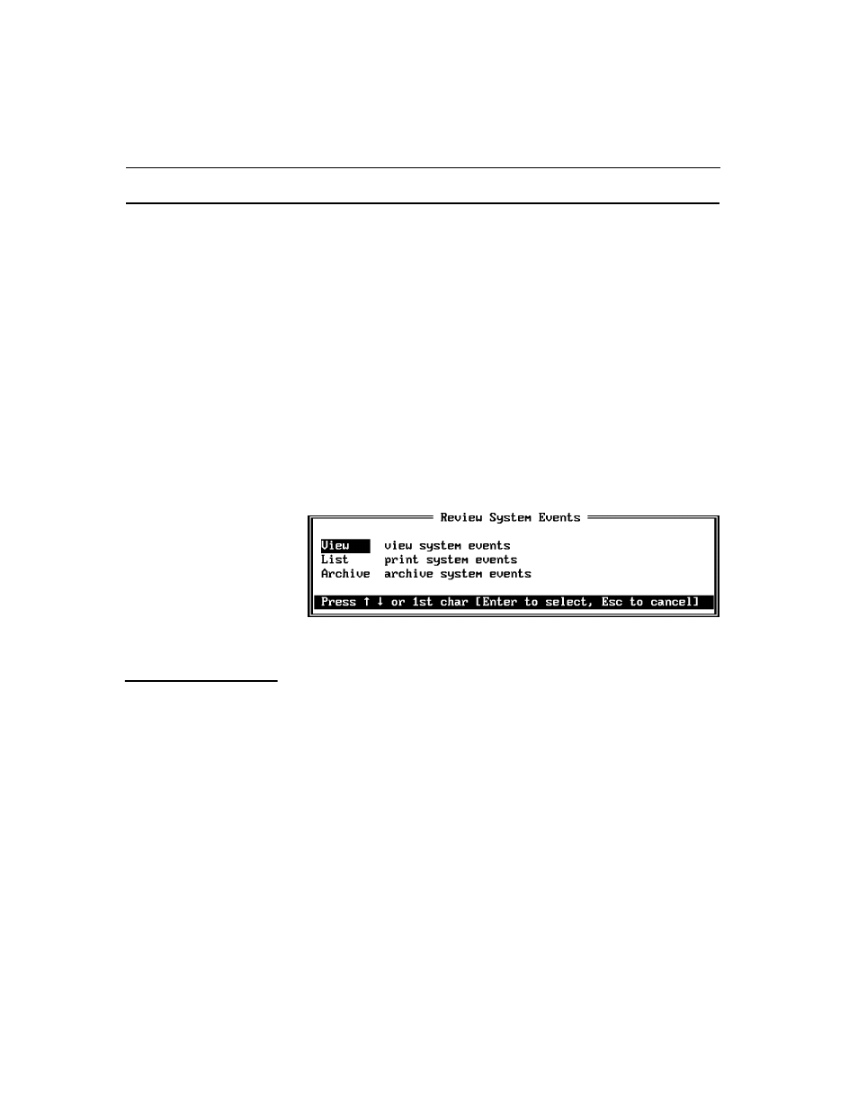 Reviewing and archiving events logs, Viewing system events | Verilink Access Manager 2000 (896-502037-001) Product Manual User Manual | Page 114 / 400