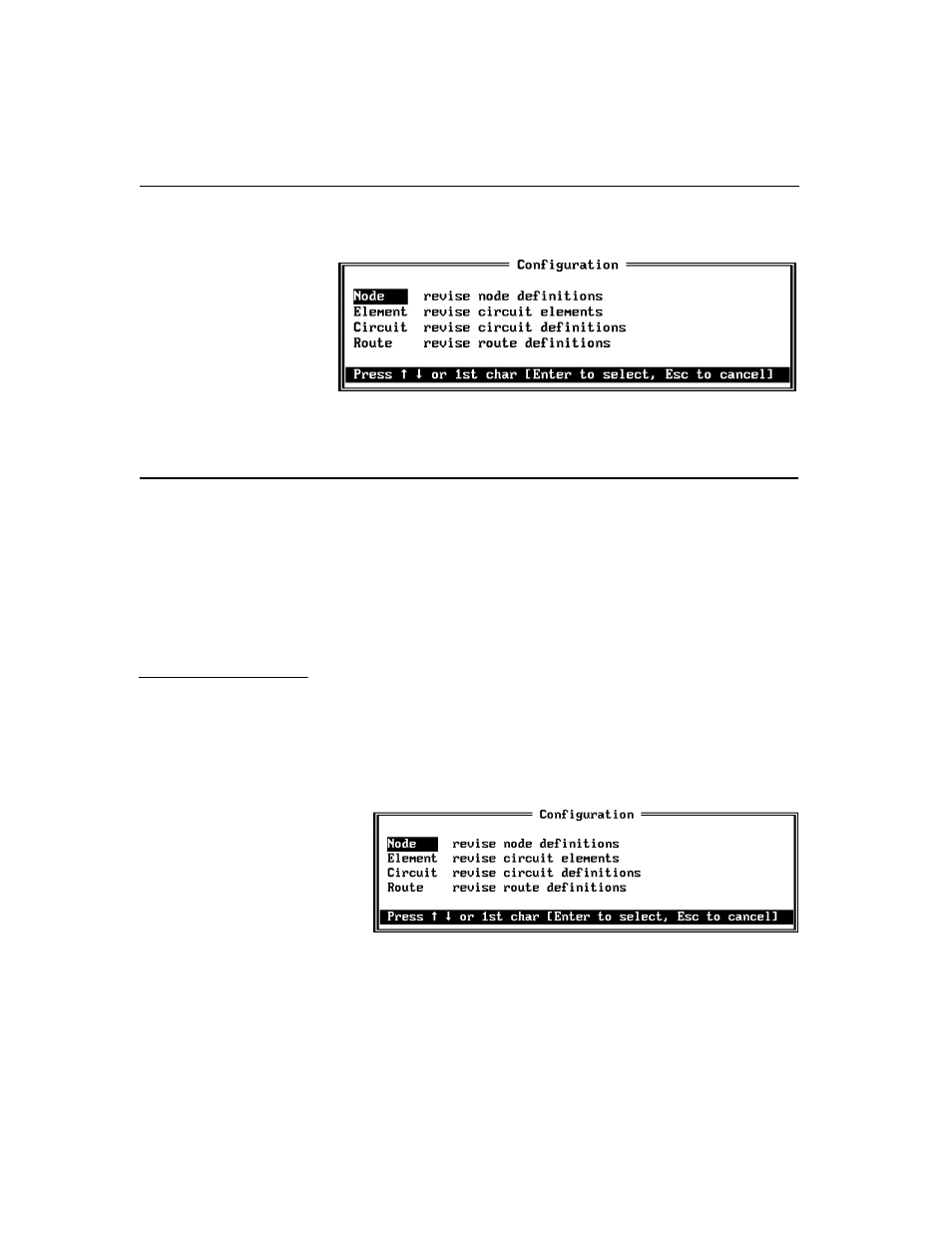 Configuring nodes, Configuring nodes (pag e5-10) | Verilink Access Manager 2000 (896-502037-001) Product Manual User Manual | Page 134 / 400