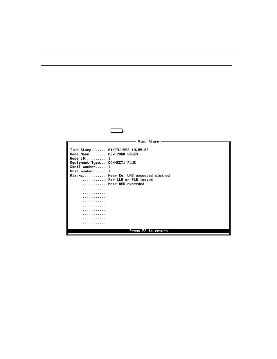 Viewing active alarms | Verilink Access Manager 2000 (896-502037-001) Product Manual User Manual | Page 244 / 400