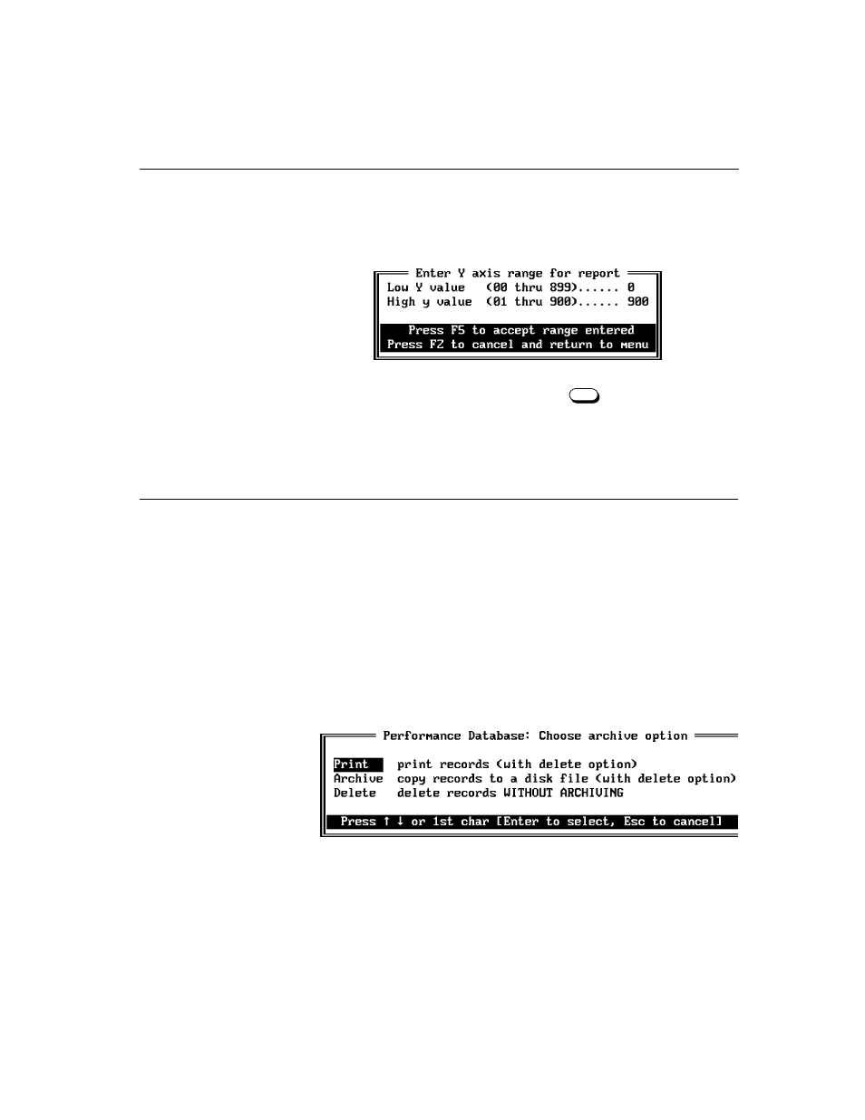 Archiving performance data | Verilink Access Manager 2000 (896-502037-001) Product Manual User Manual | Page 265 / 400