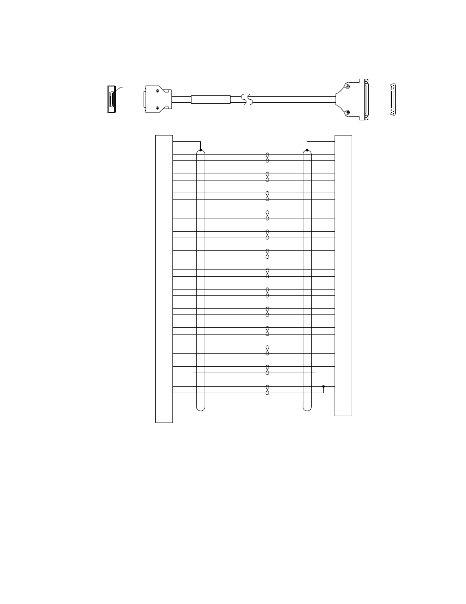 Figure b-7, “rs-449 adapter, Cable (dce) | Verilink AS2000: The Basics (880-502981-001) Product Manual User Manual | Page 103 / 179