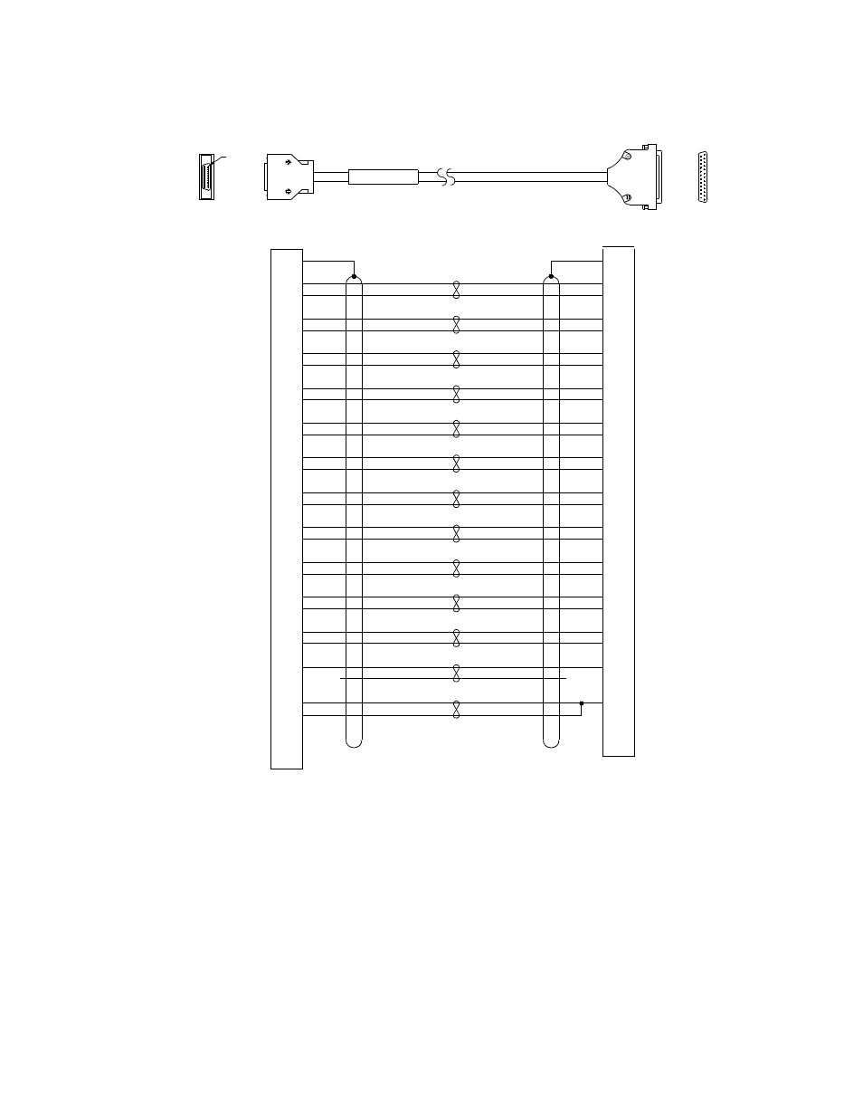 Figure b-8, “rs-449 adapter, Cable (dte) | Verilink AS2000: The Basics (880-502981-001) Product Manual User Manual | Page 104 / 179