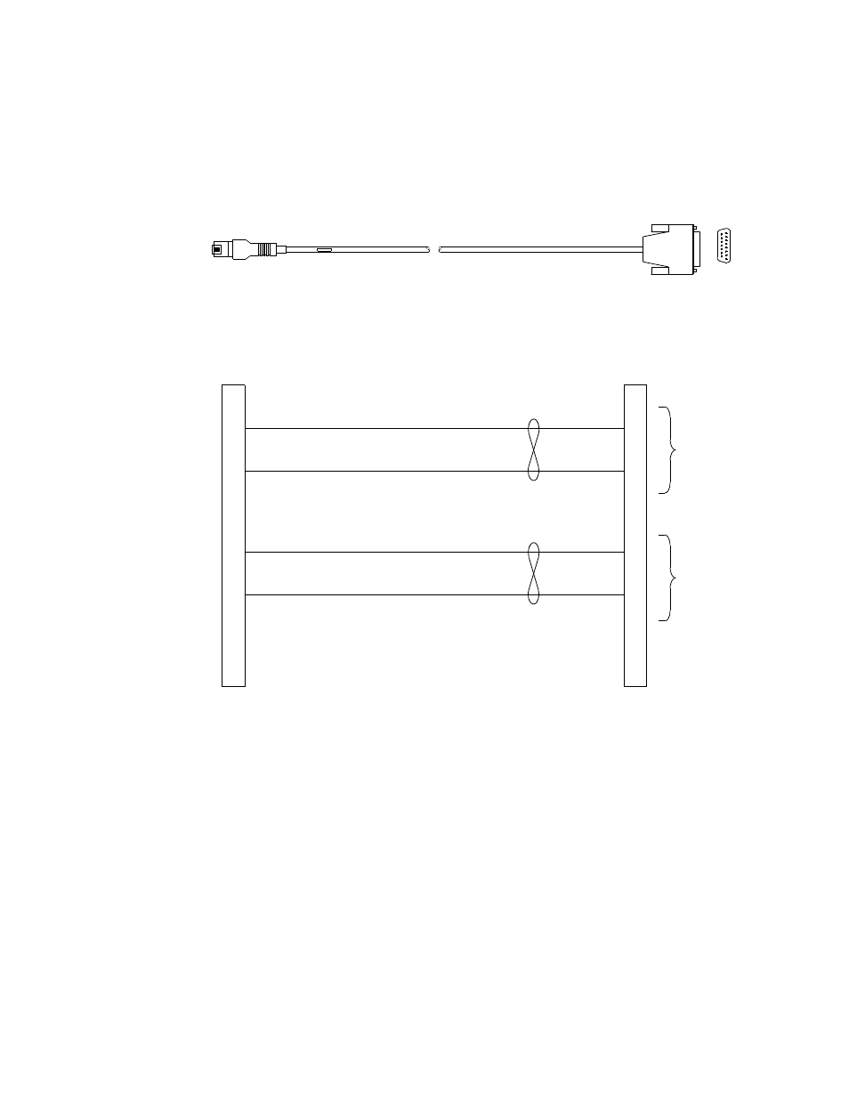 Figure b-22, “rj-48/db-15 t1, 100 ohm network cable | Verilink AS2000: The Basics (880-502981-001) Product Manual User Manual | Page 118 / 179