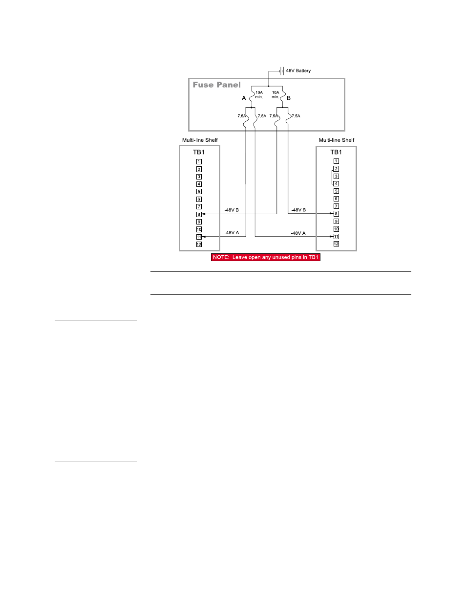 Quint-line dc power connections, Figure 4-6 | Verilink AS2000: The Basics (880-502981-001) Product Manual User Manual | Page 53 / 179
