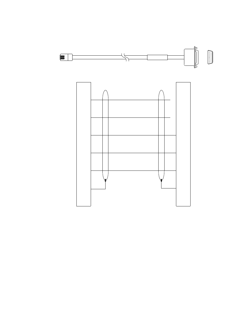 Figure b-2, “rs–232 modem, Cable (remote dial craft, Configuration) | Verilink AS2000: The Basics (880-502981-001) Product Manual User Manual | Page 98 / 179