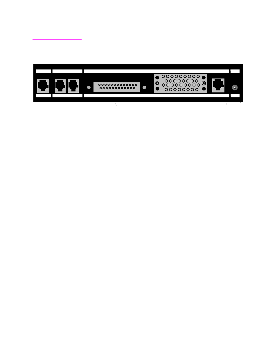 C150 rear panel, C150 rear panel -5, Figure 1-4 | The c150 has a dsx-1 connector on the rear panel, Introduction | Verilink C100 (880-502893-001) Product Manual User Manual | Page 17 / 135