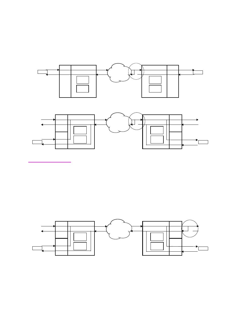 Remote dsx1 channel loopback, Remote dsx1 channel loopback -9, Figure 4-11 | Figure 4-12, Figure 4-13, Led indicators and diagnostics | Verilink C100 (880-502893-001) Product Manual User Manual | Page 49 / 135