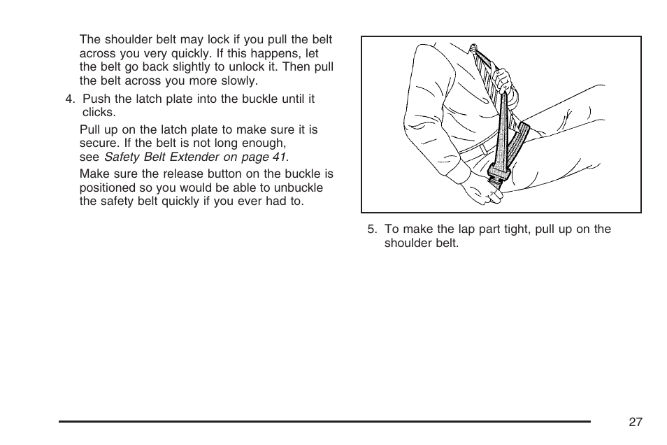 Cadillac 2007 CTS User Manual | Page 27 / 518