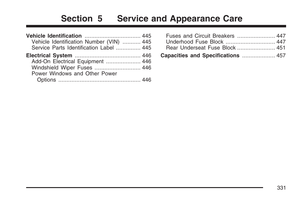 Cadillac 2007 CTS User Manual | Page 331 / 518