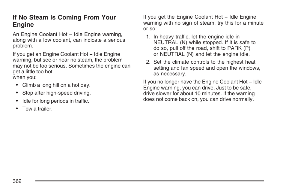 Cadillac 2007 CTS User Manual | Page 362 / 518