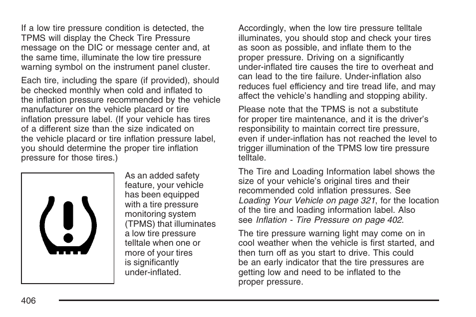 Cadillac 2007 CTS User Manual | Page 406 / 518