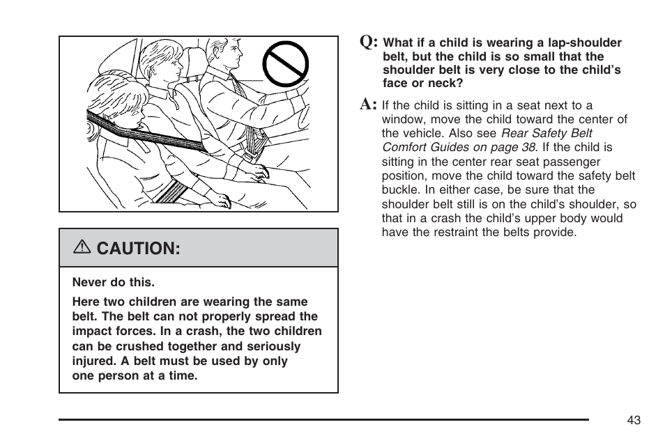 Cadillac 2007 CTS User Manual | Page 43 / 518