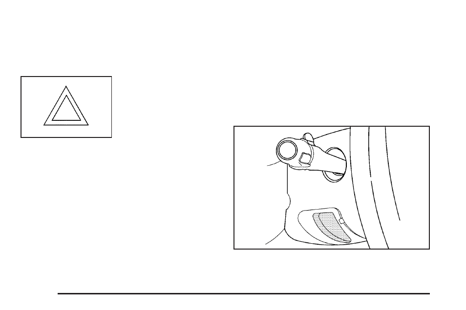 Hazard warning flashers, Other warning devices, Horn | Tilt wheel | Cadillac 2006 Escalade User Manual | Page 148 / 480