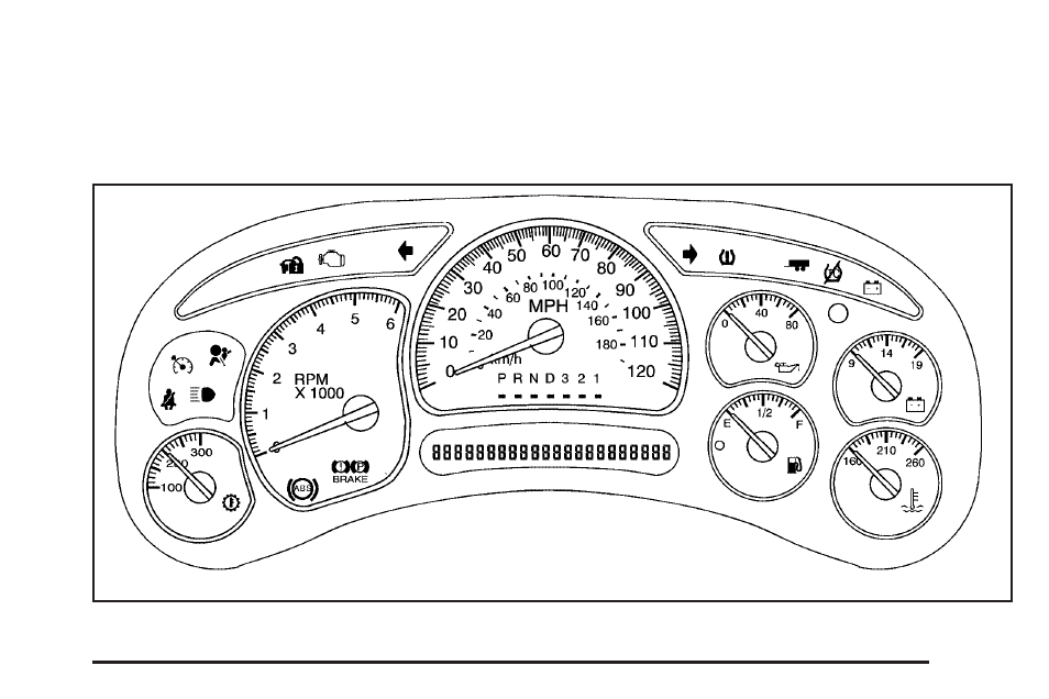Instrument panel cluster, Instrument panel cluster -33, Instrument panel | Cluster | Cadillac 2006 Escalade User Manual | Page 175 / 480