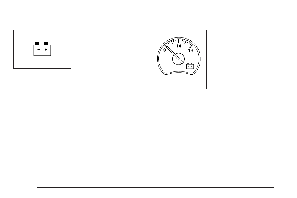 Charging system light, Voltmeter gage, Charging system light -38 voltmeter gage -38 | Cadillac 2006 Escalade User Manual | Page 180 / 480