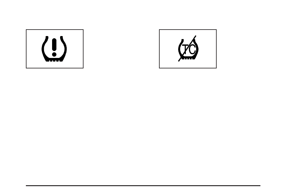 Low tire pressure warning light, Traction off light | Cadillac 2006 Escalade User Manual | Page 183 / 480