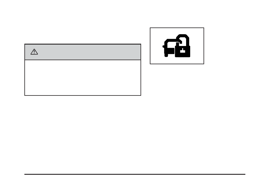 Security light, Security light -47, Caution | Cadillac 2006 Escalade User Manual | Page 189 / 480