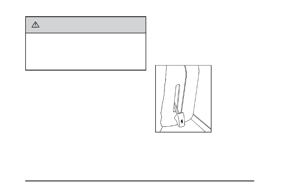 Bench seat (third row), Bench seat (third row) -19, Caution | Cadillac 2006 Escalade User Manual | Page 25 / 480