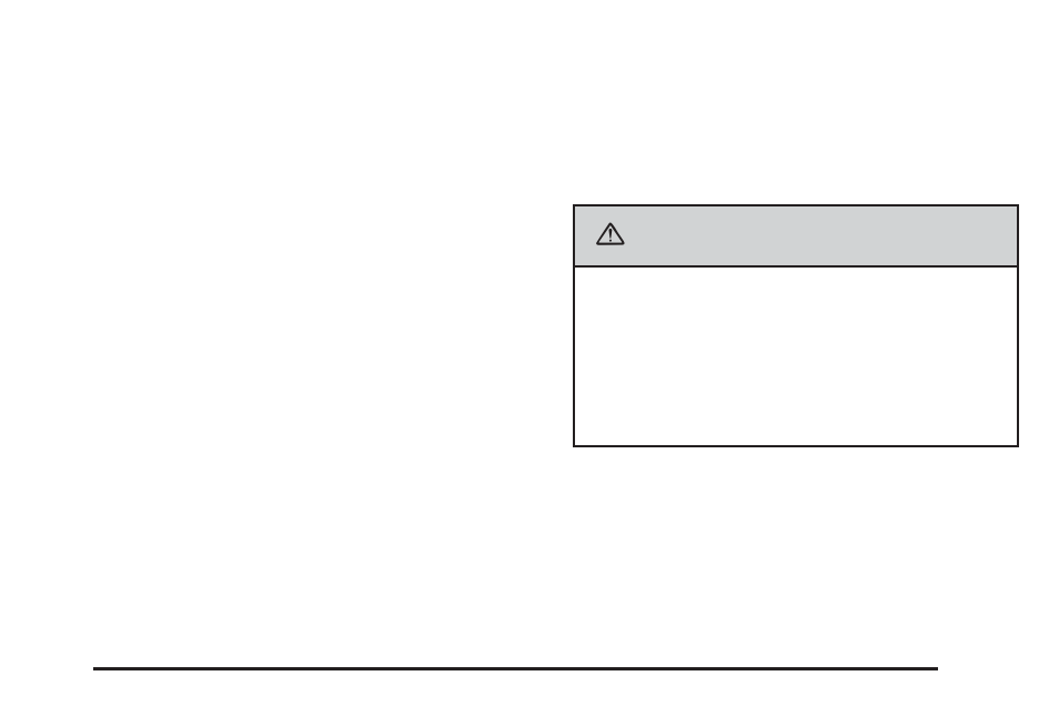 Caution | Cadillac 2006 Escalade User Manual | Page 269 / 480