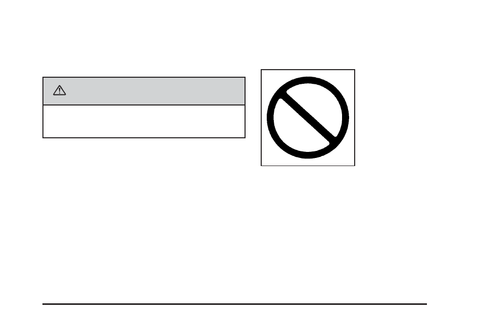 Caution, Safety warnings and symbols | Cadillac 2006 Escalade User Manual | Page 3 / 480