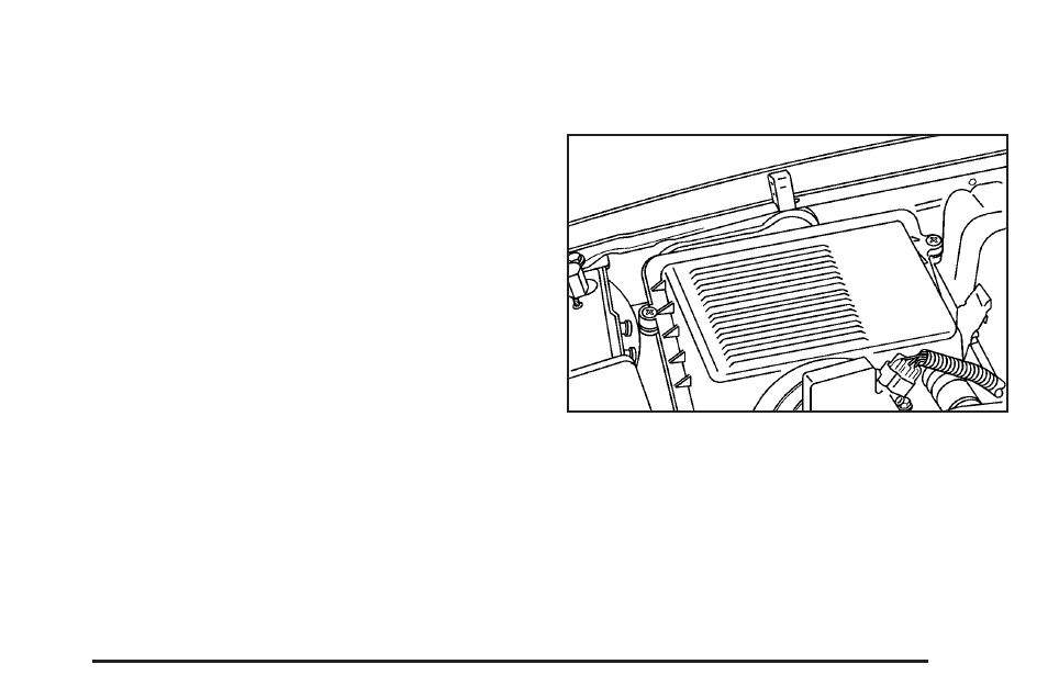 How to inspect the engine air cleaner/filter | Cadillac 2006 Escalade User Manual | Page 331 / 480