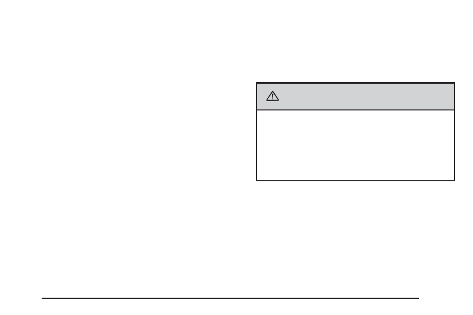 Caution | Cadillac 2006 Escalade User Manual | Page 337 / 480