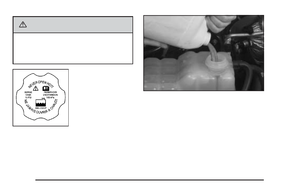 Caution | Cadillac 2006 Escalade User Manual | Page 344 / 480