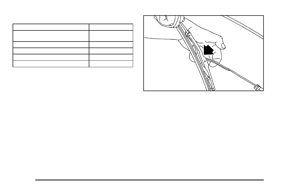 Replacement bulbs, Windshield wiper blade replacement, Replacement bulbs -56 | Windshield wiper blade replacement -56 | Cadillac 2006 Escalade User Manual | Page 370 / 480