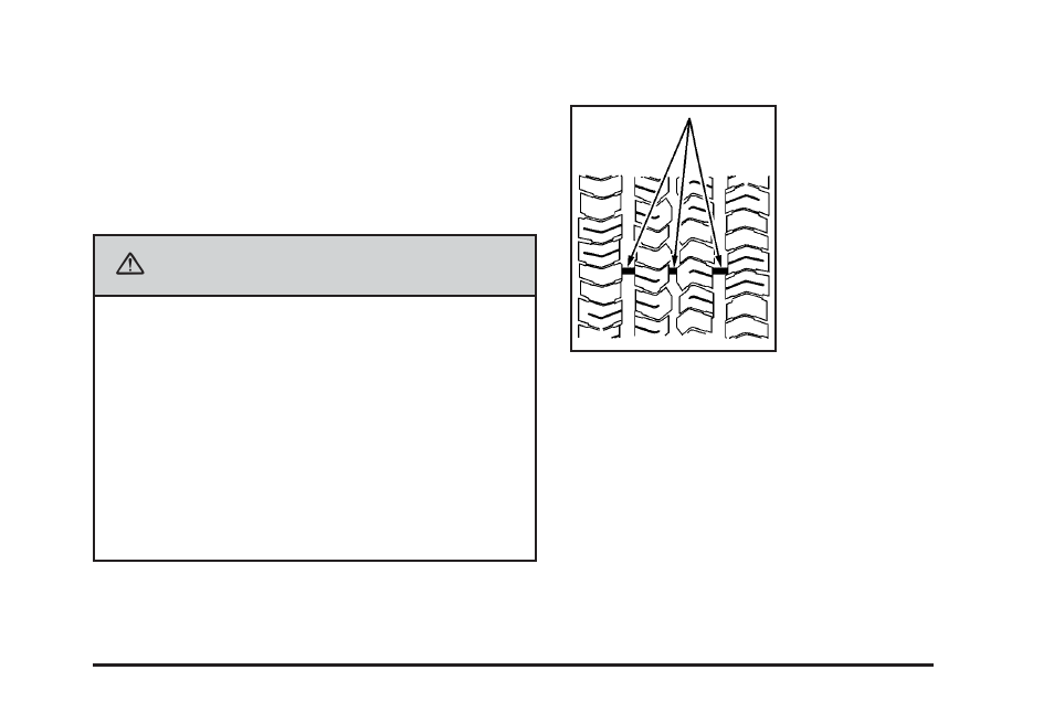 When it is time for new tires, When it is time for new tires -71, Caution | Cadillac 2006 Escalade User Manual | Page 385 / 480