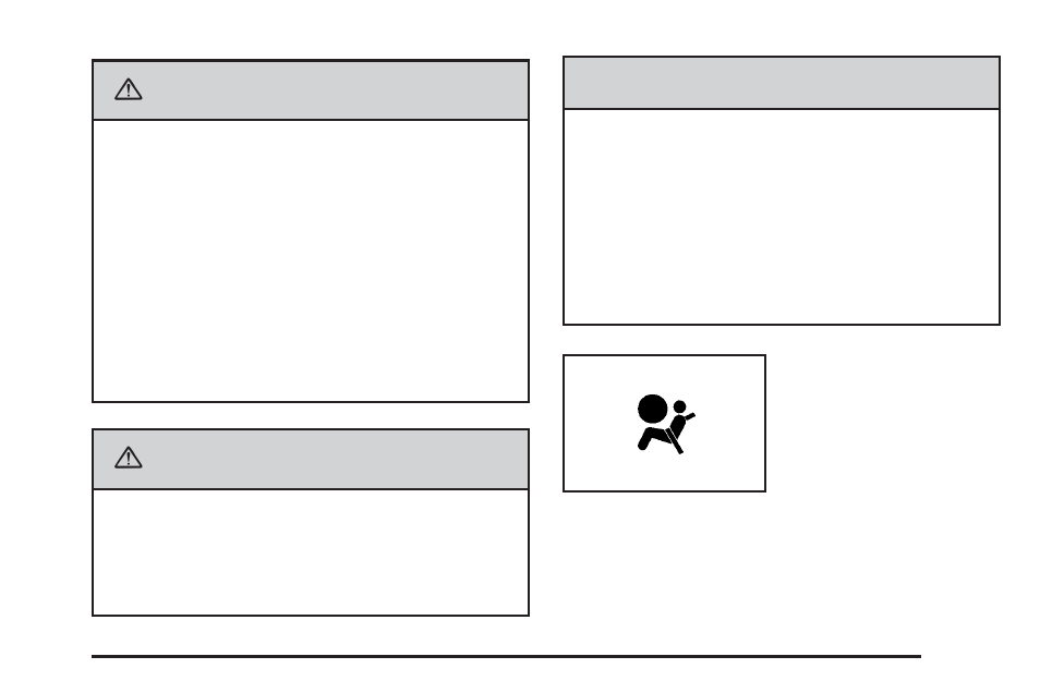 Caution | Cadillac 2006 Escalade User Manual | Page 81 / 480